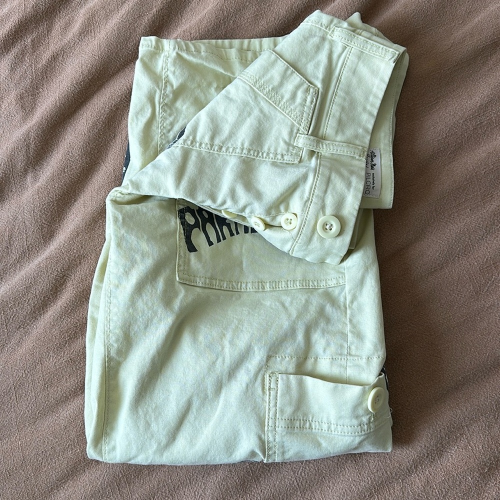 Anthropologie - PILCRO - yellow jeans